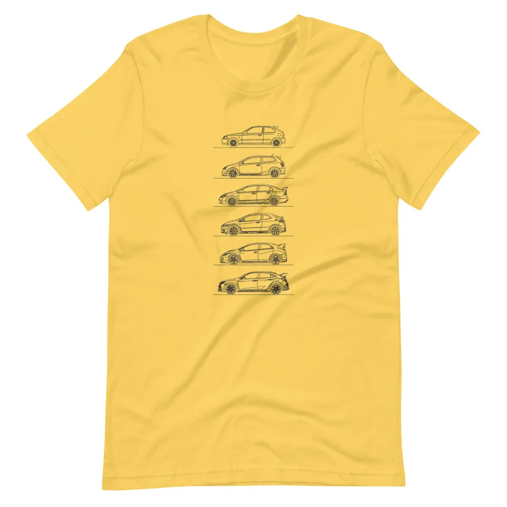 Honda Civic Type R Silhouette T-shirt