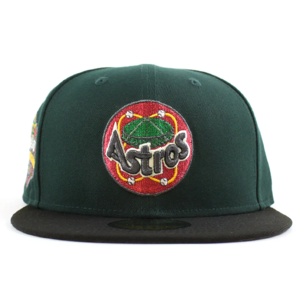 Houston Astros 1986 All Star Game New Era 59Fifty Fitted Hat (Green Black Gray Under Brim)