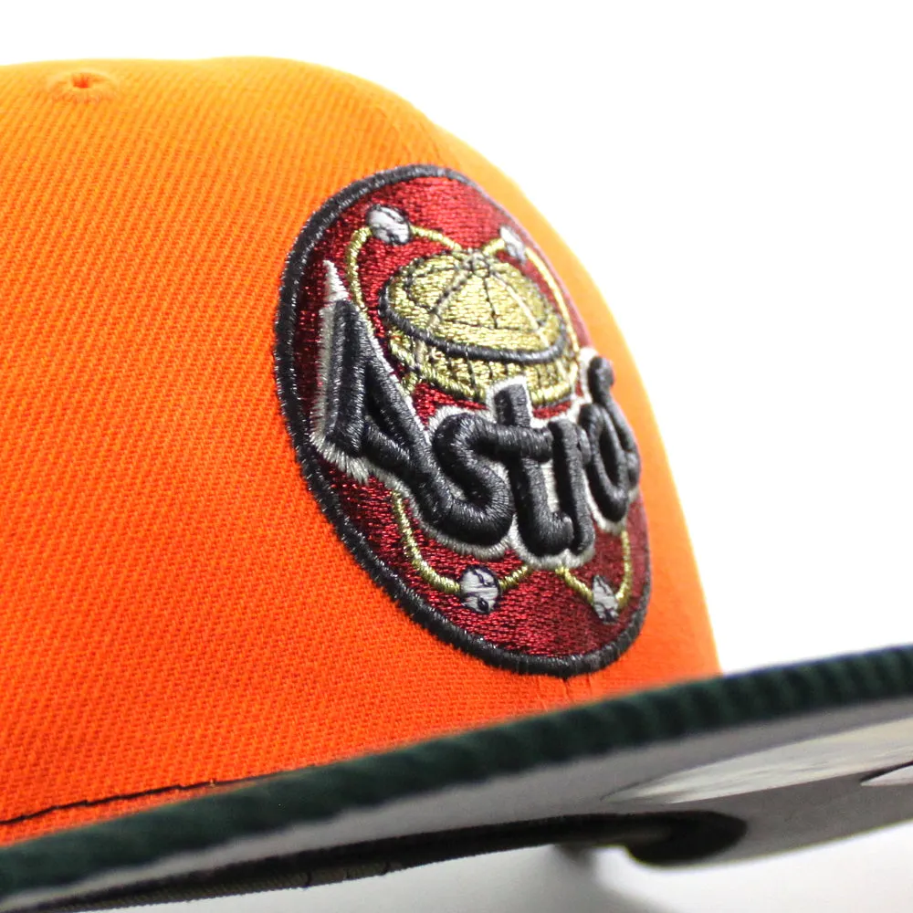 Houston Astros 1986 All Star Game New Era 59Fifty Fitted Hat (Hunter Orange WoodLand Camo Green Gray Under Brim)
