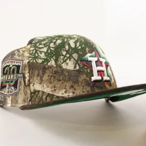 Houston Astros 20 Years New Era 59Fifty Fitted Hat (RealTree Brown Green Under Brim)