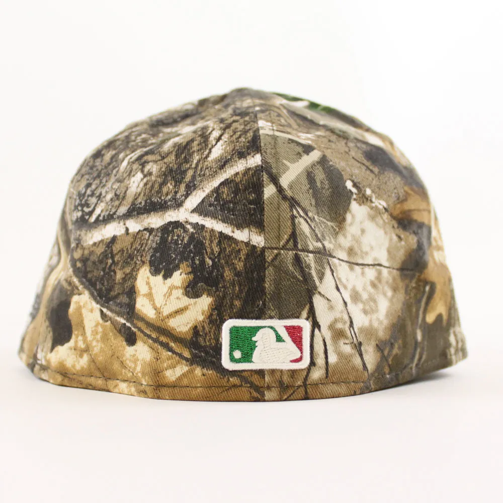 Houston Astros 20 Years New Era 59Fifty Fitted Hat (RealTree Brown Green Under Brim)