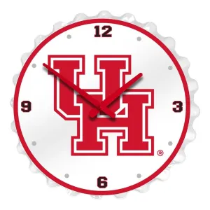 Houston Cougars: Bottle Cap Wall Clock