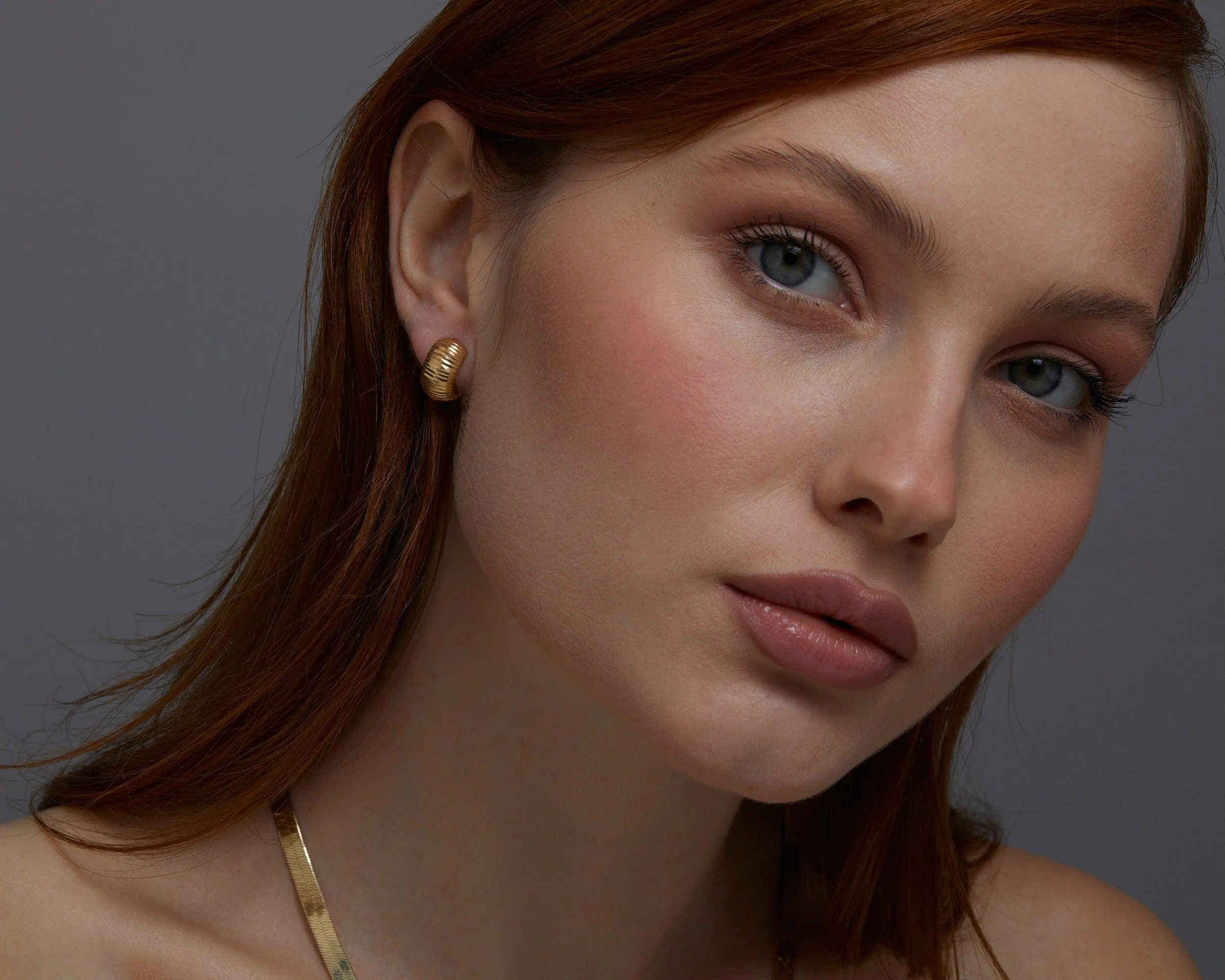 Huggie Earrings - 18K Gold Vermeil