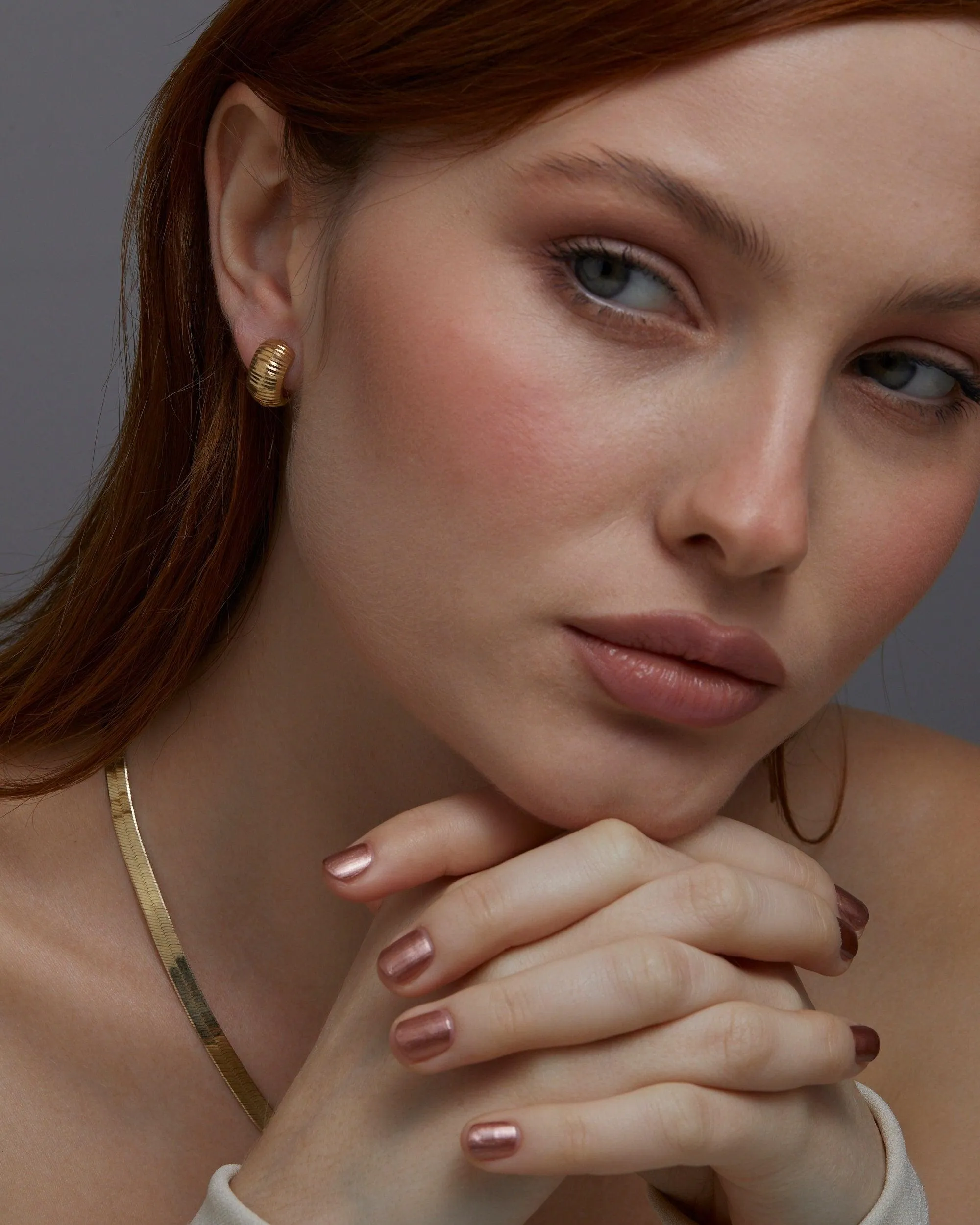 Huggie Earrings - 18K Gold Vermeil