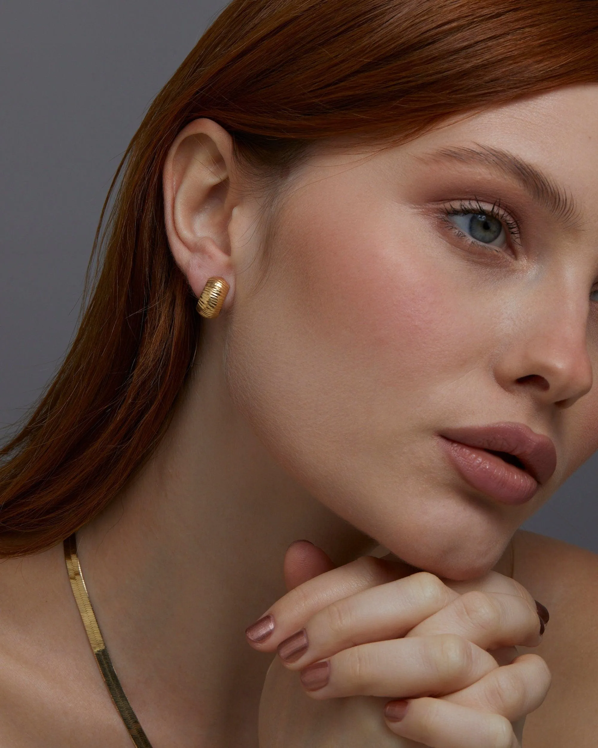 Huggie Earrings - 18K Gold Vermeil