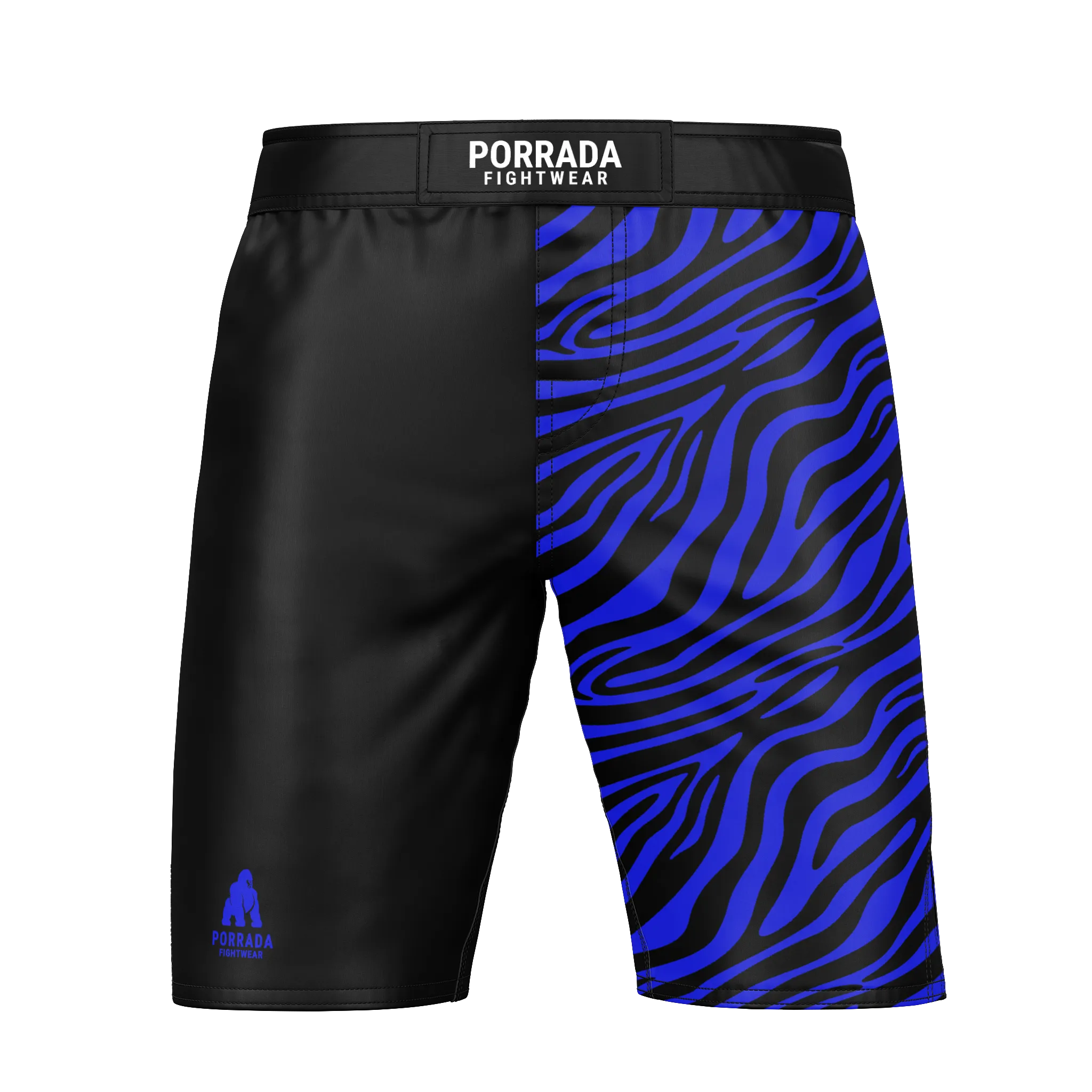 IBJJF BLUE RANKED FIGHT SHORTS