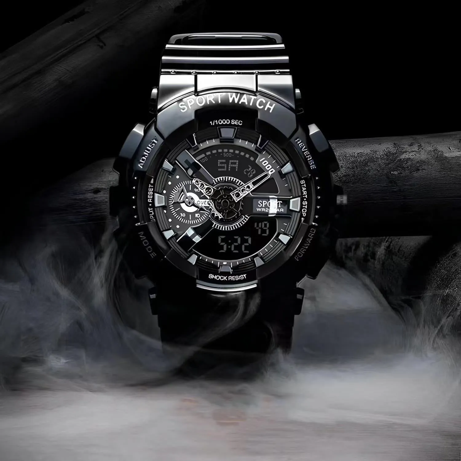 INSTOCK- sports multi-function watch for men