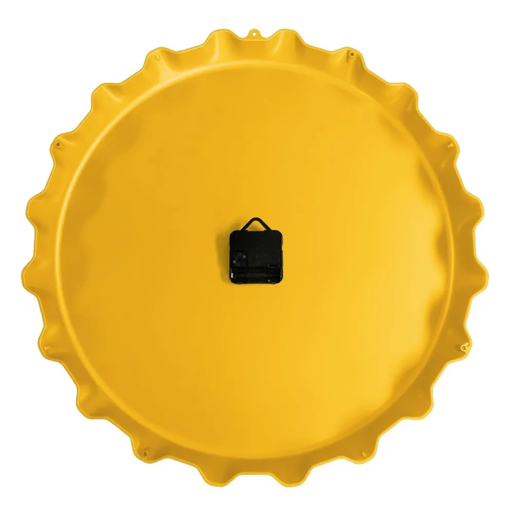 Iowa State Cyclones: Bottle Cap Wall Clock