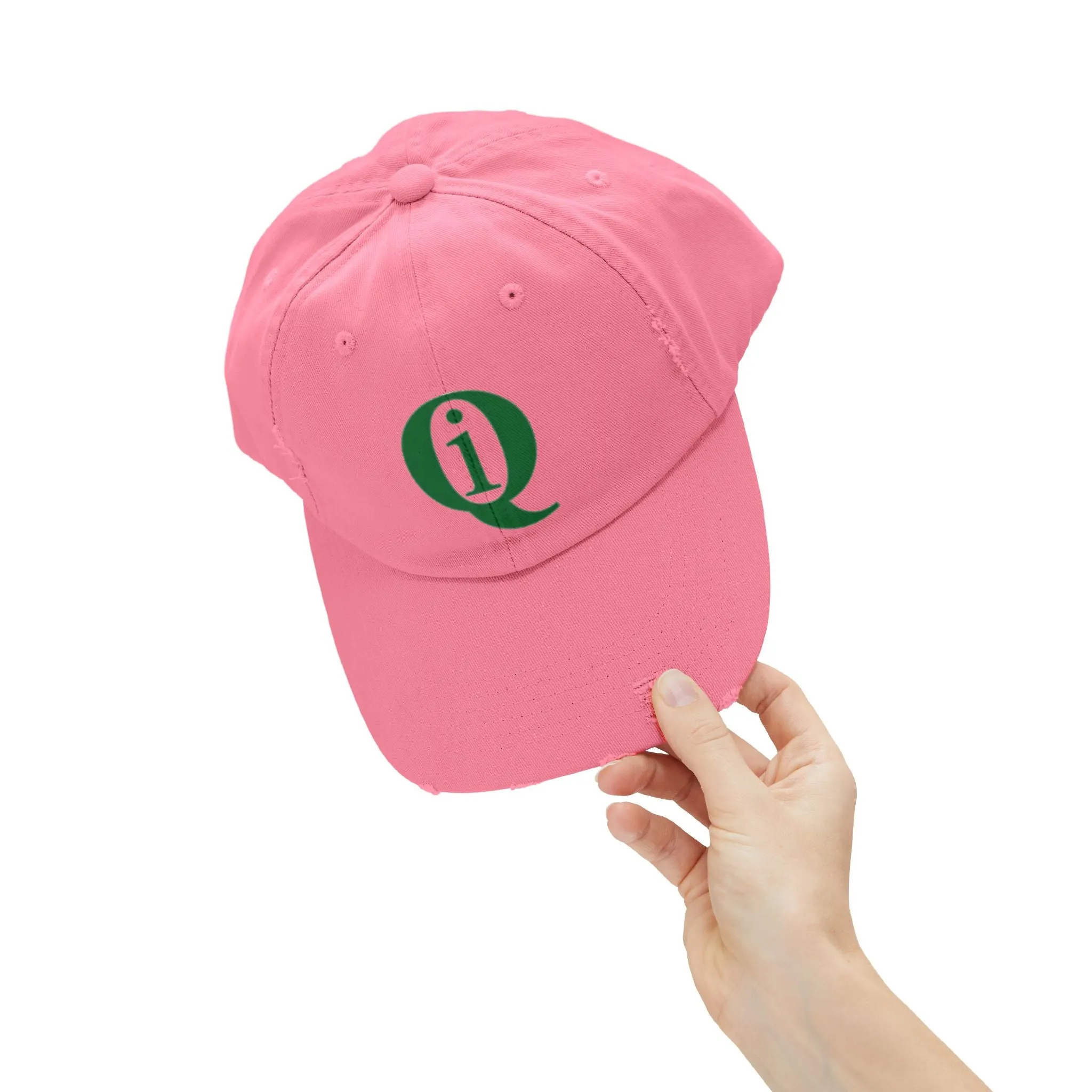 IQ Fashion | Unisex Distressed Cap