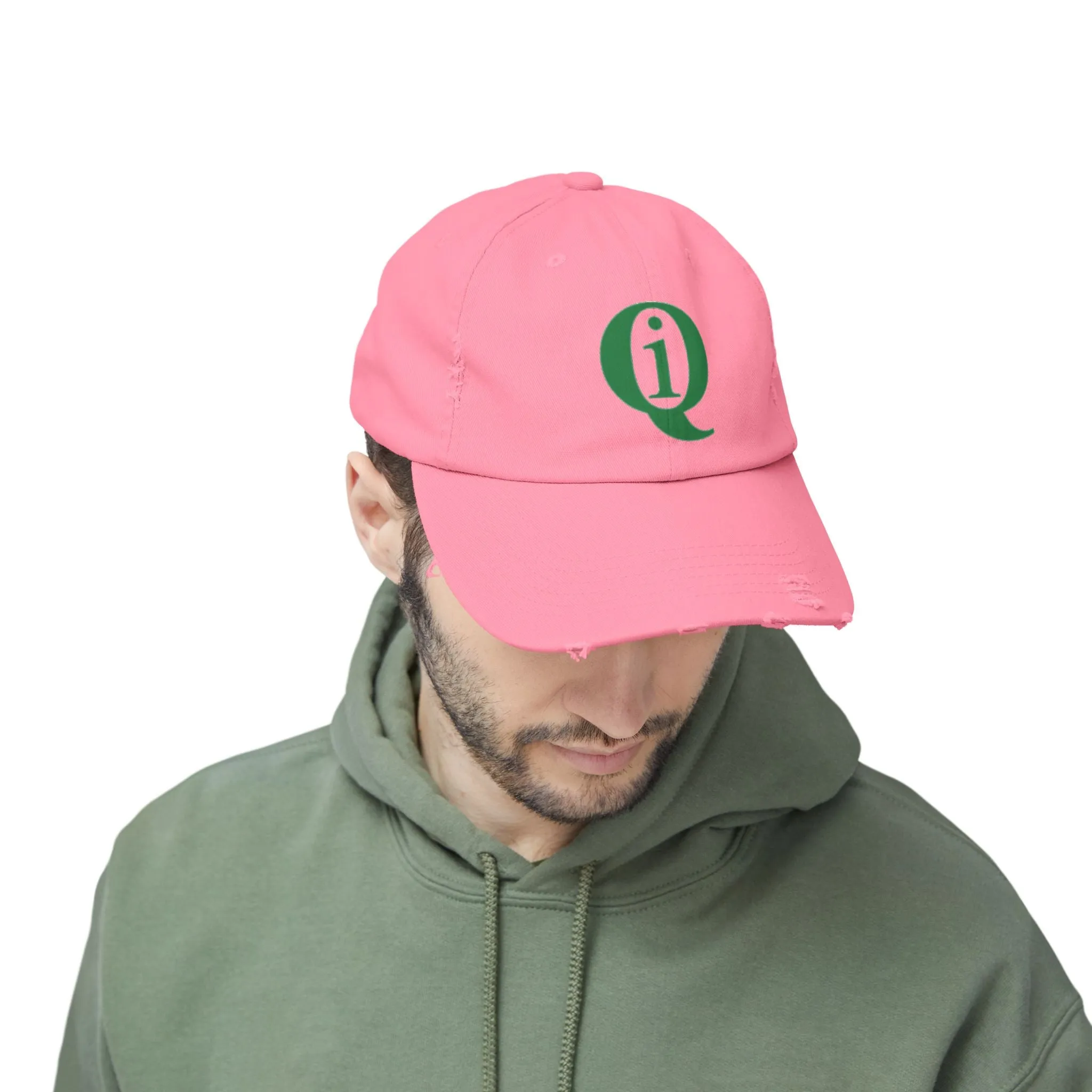 IQ Fashion | Unisex Distressed Cap