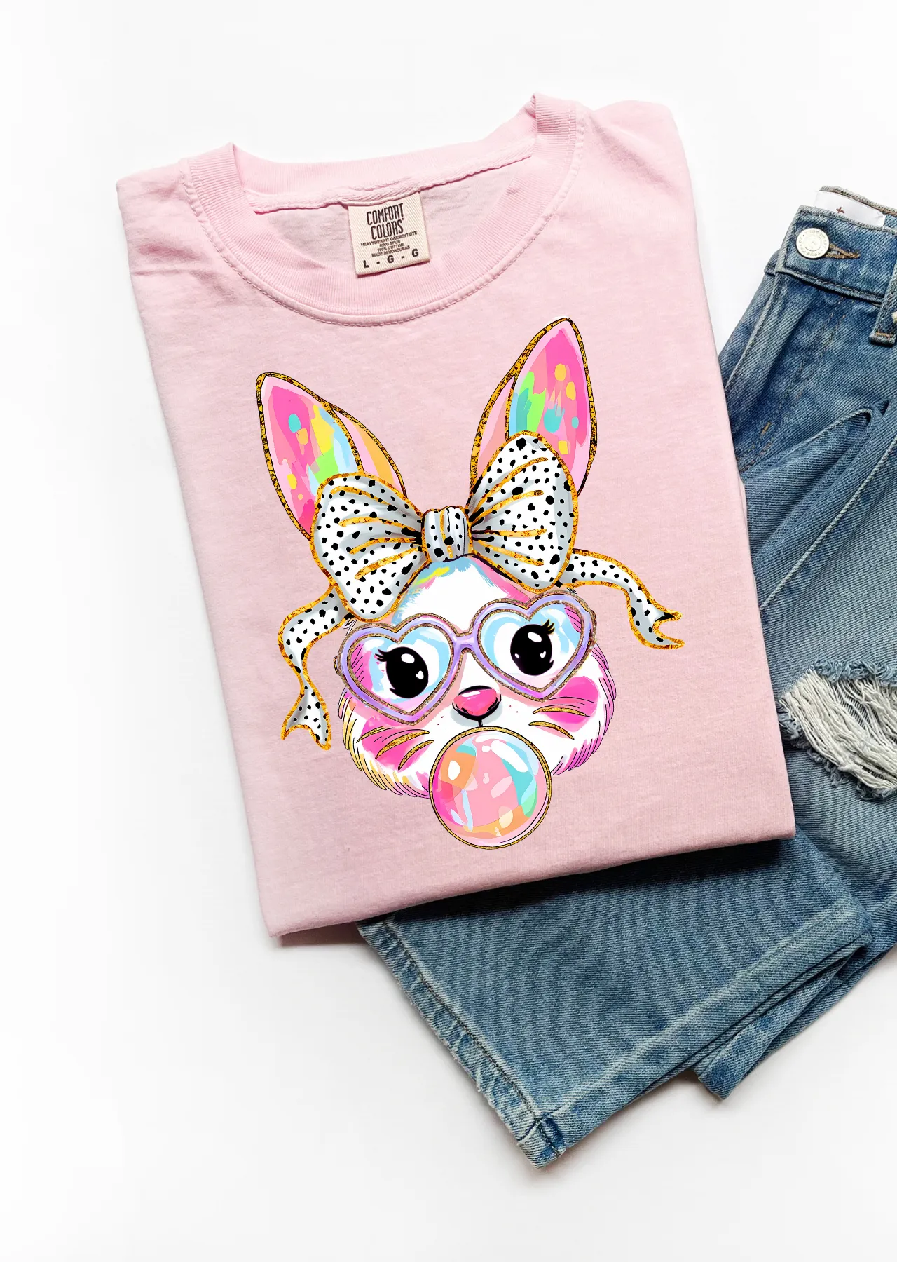 Iridescent Bunny Tee