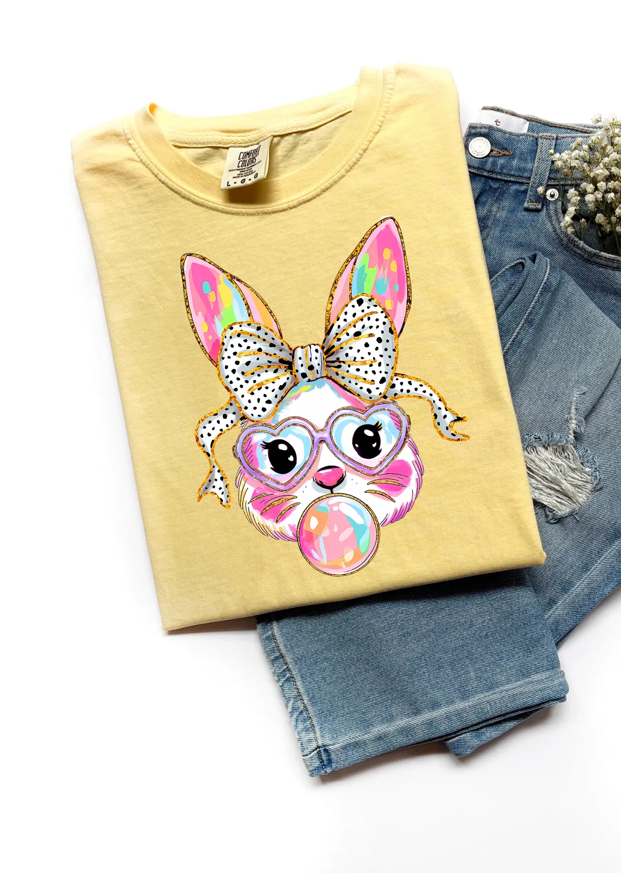 Iridescent Bunny Tee