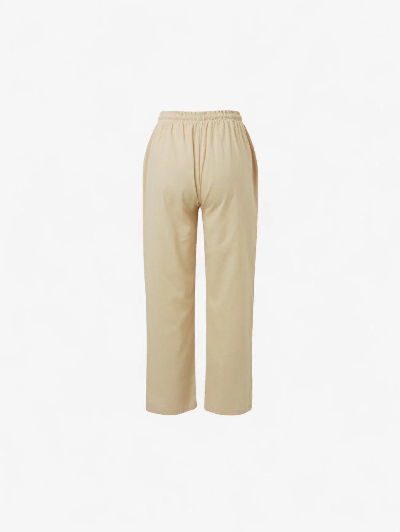 Jada | Women’s Wide Leg Casual Pants with Elastic Waist