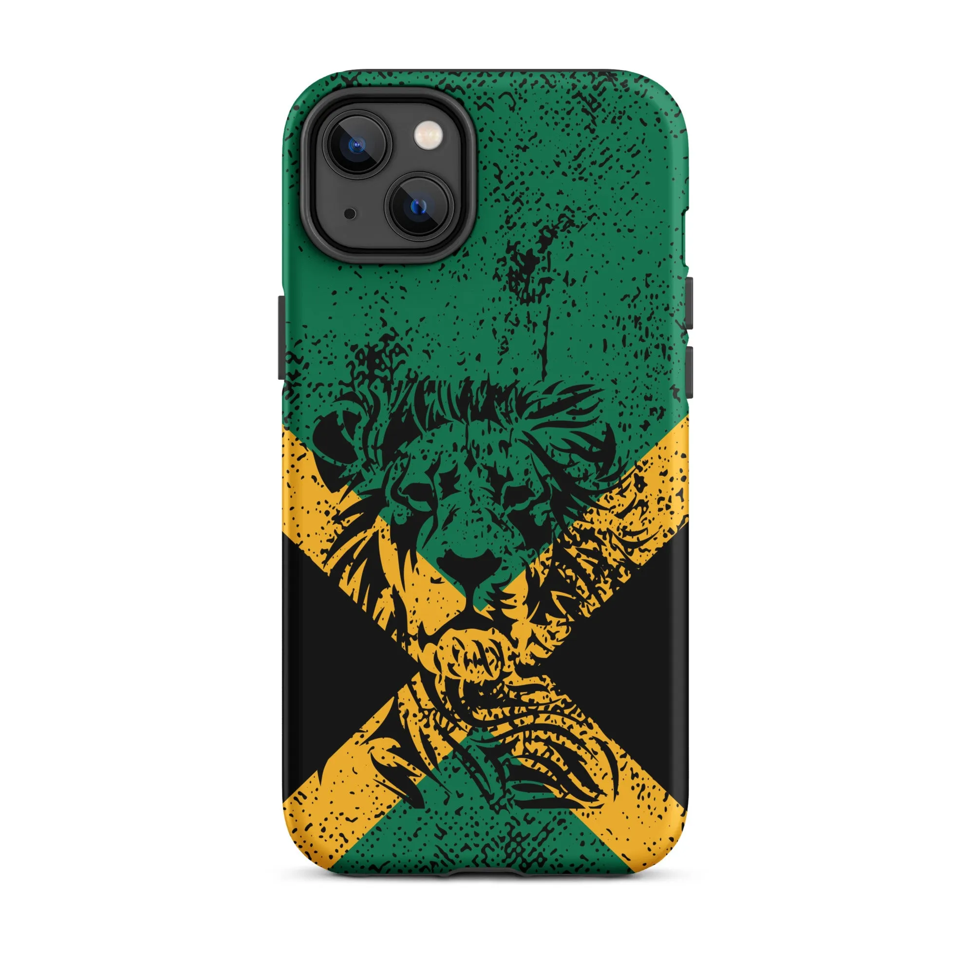 Jamaica Flag with Lion Tough Case for iPhone®