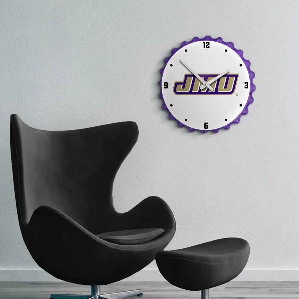 James Madison Dukes: Bottle Cap Wall Clock