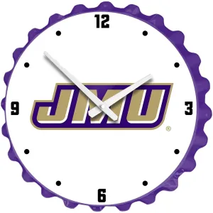 James Madison Dukes: Bottle Cap Wall Clock