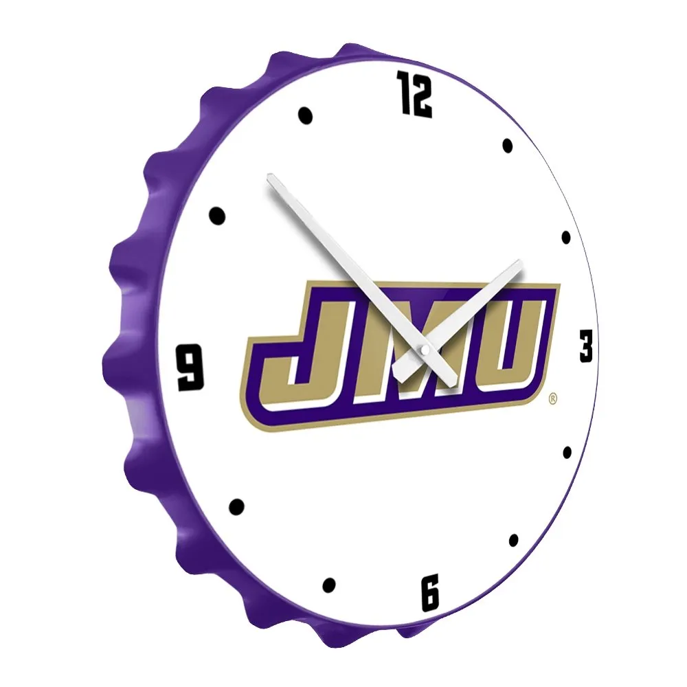 James Madison Dukes: Bottle Cap Wall Clock