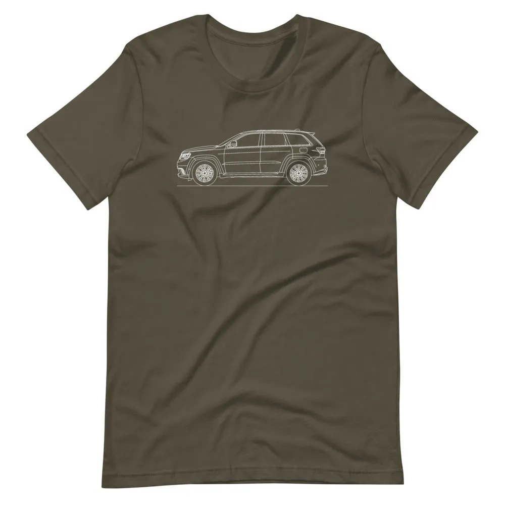 Jeep Grand Cherokee Trackhawk WK2 silhouette T-shirt