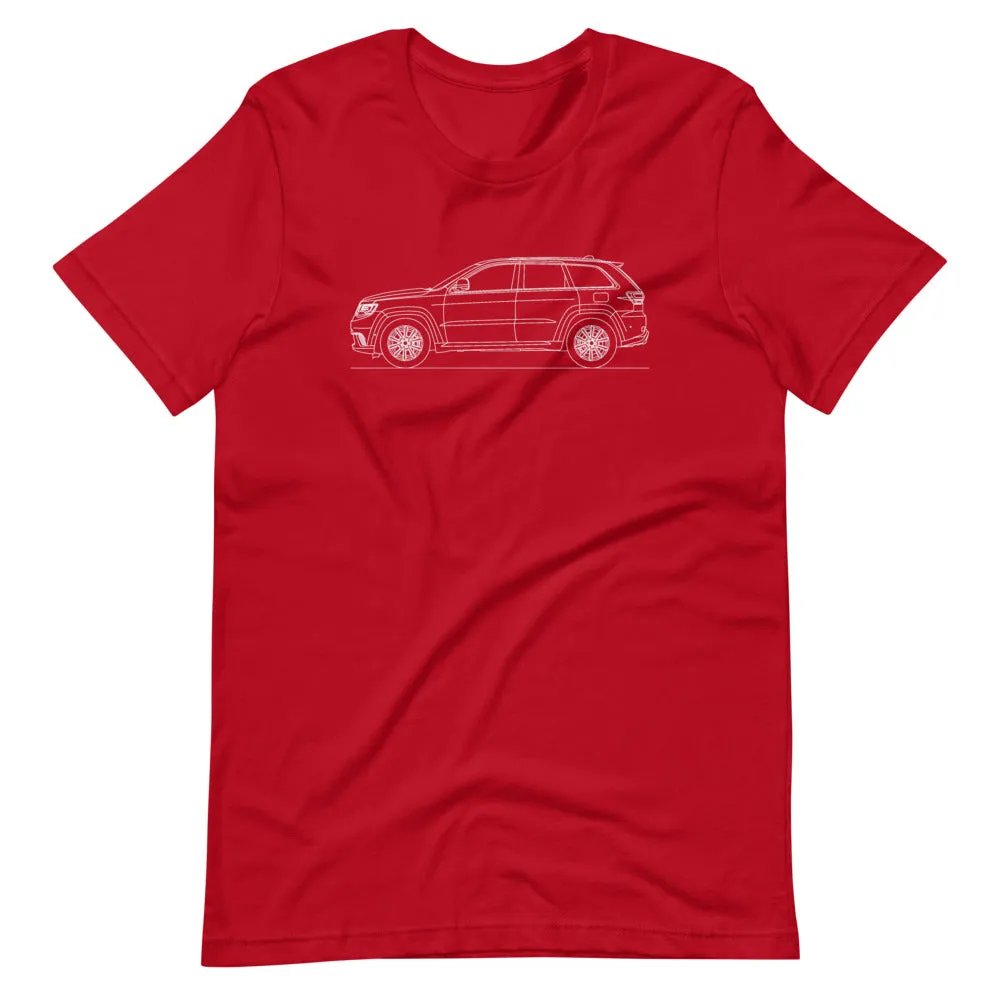 Jeep Grand Cherokee Trackhawk WK2 silhouette T-shirt
