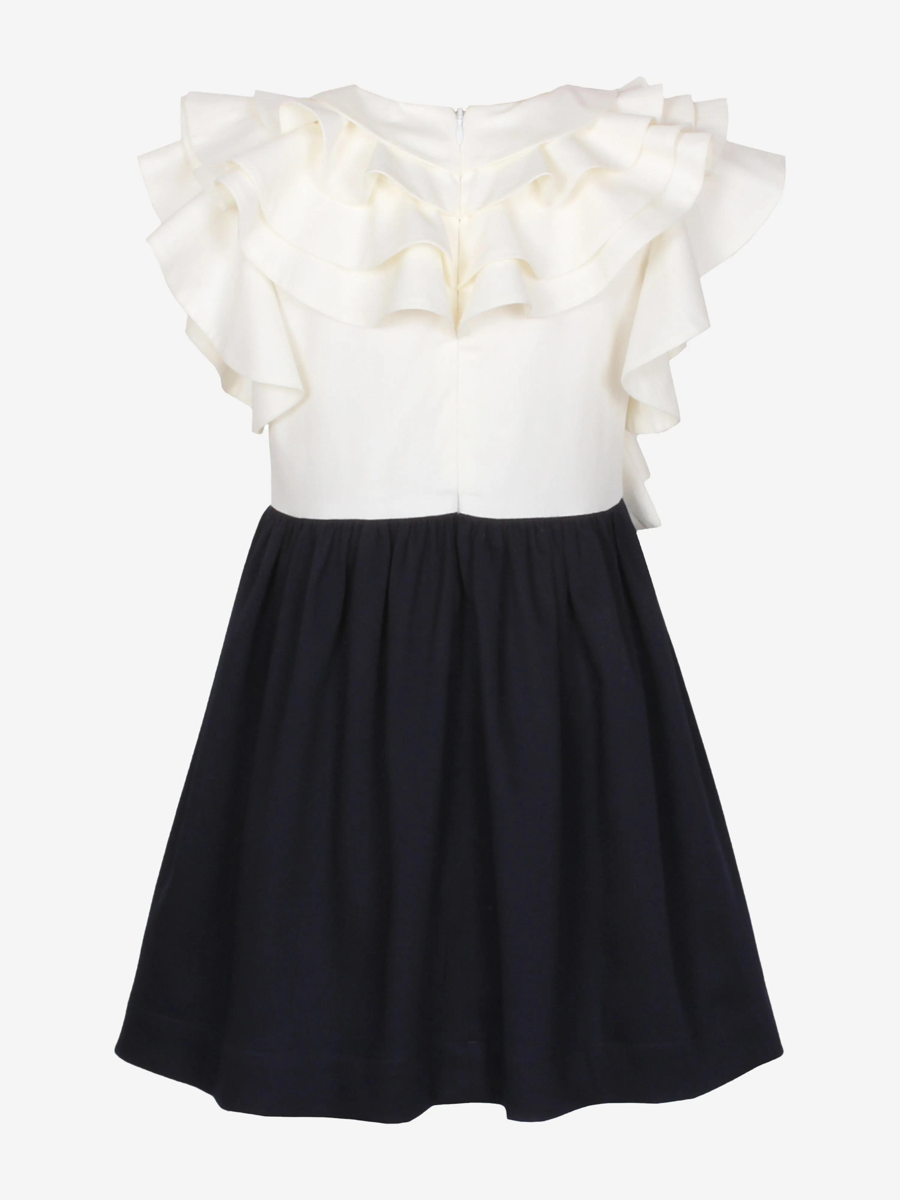 Jessie And James Girls Glissage Dress in Navy