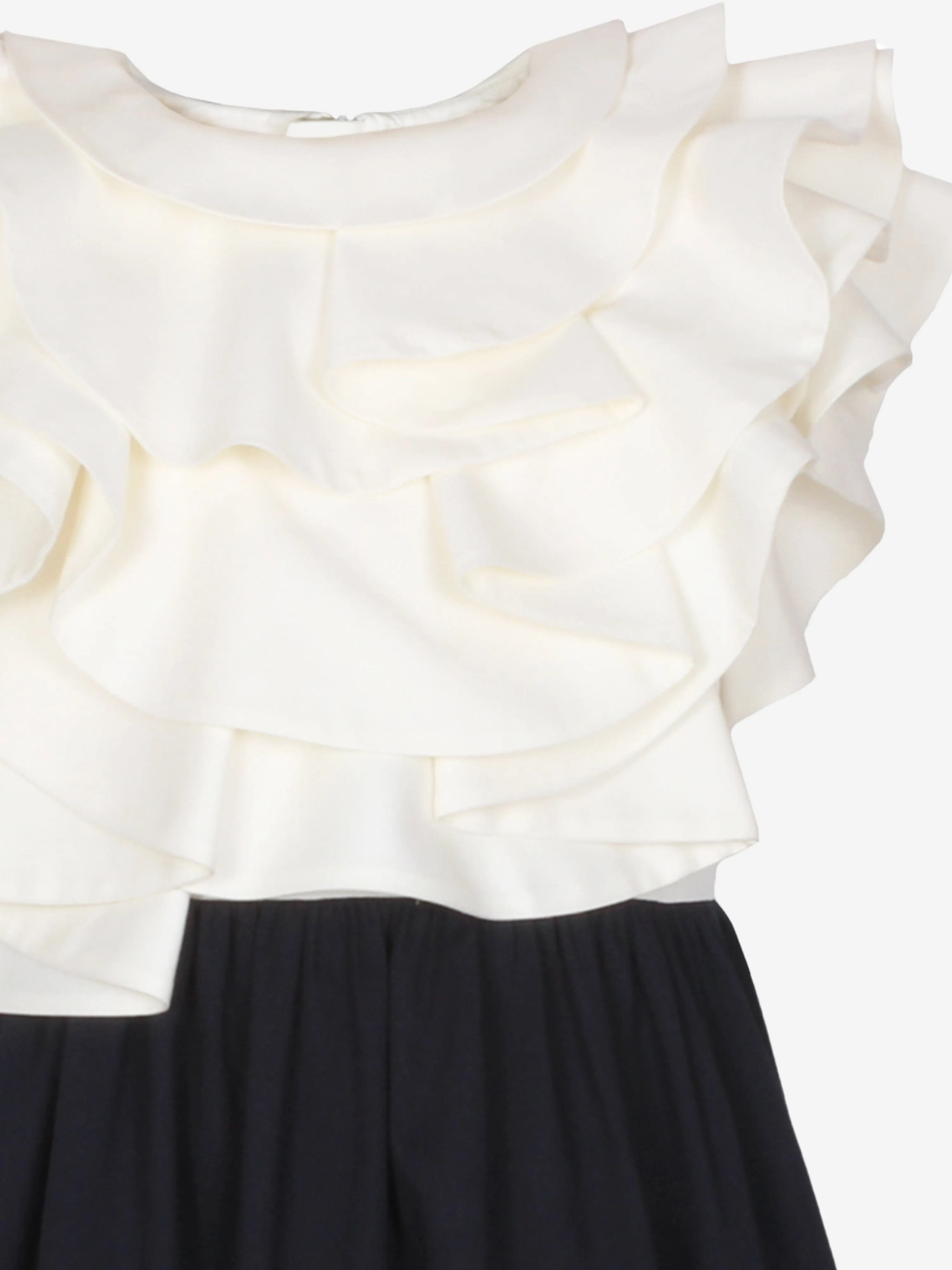 Jessie And James Girls Glissage Dress in Navy