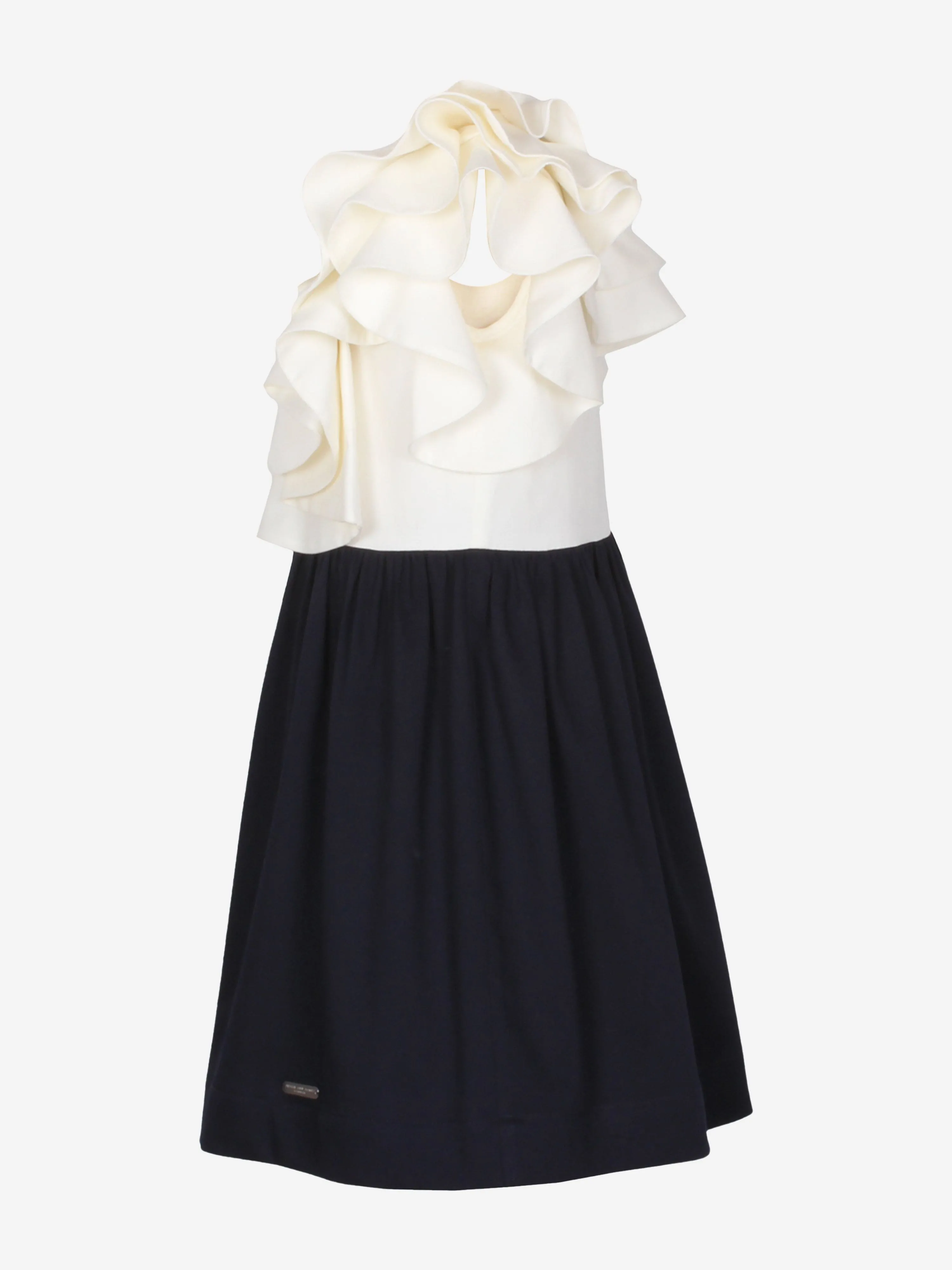Jessie And James Girls Glissage Dress in Navy