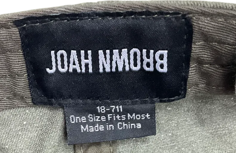 Joah Brown Green The Official Cap One Size