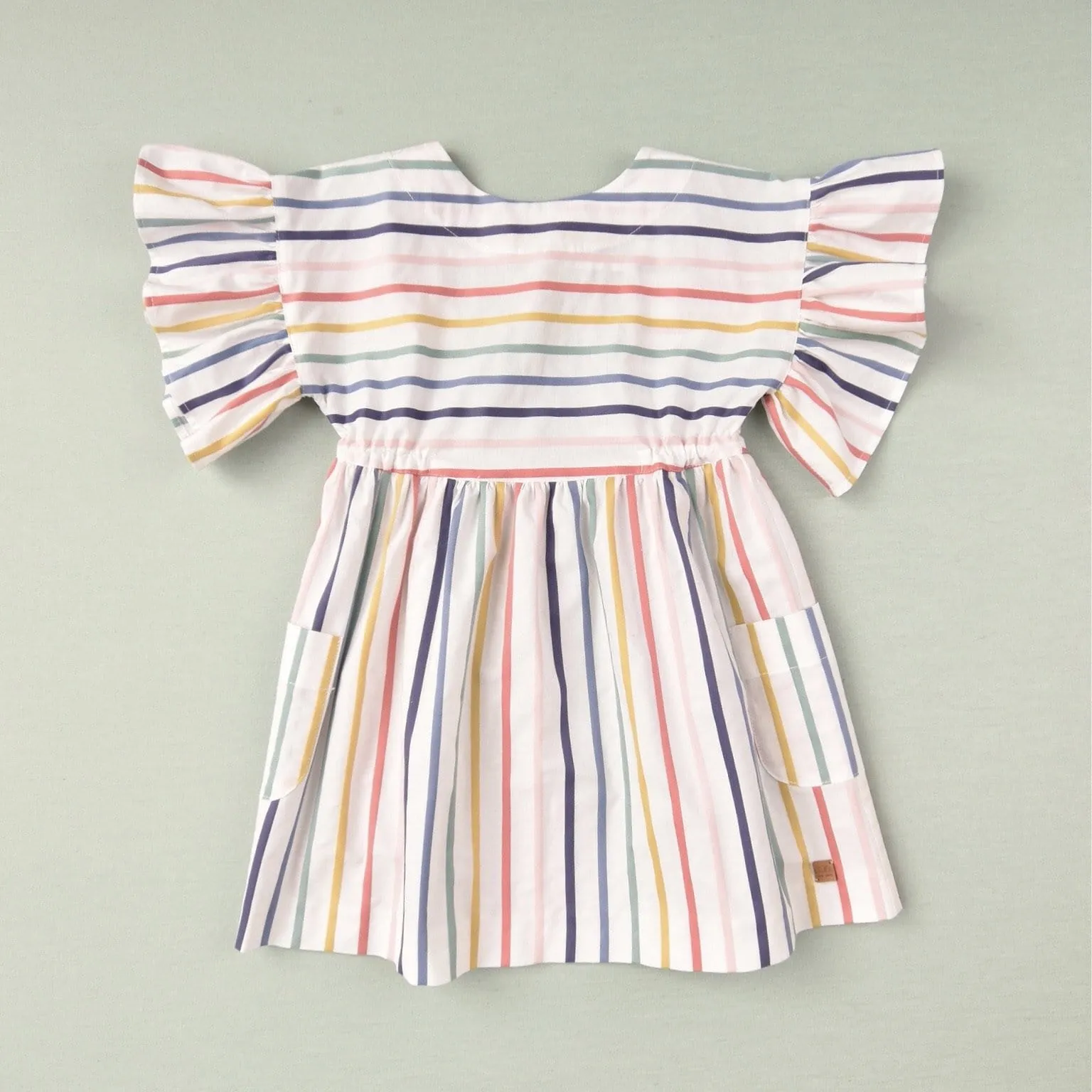JOSE VARON - Stripe Sundress