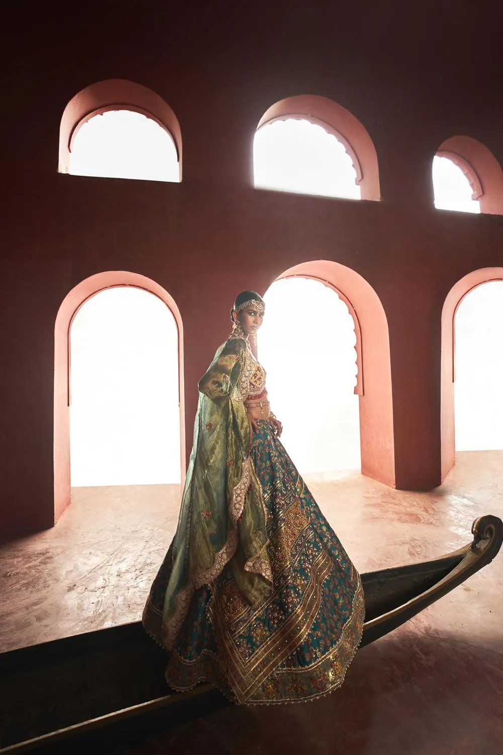 Kani Lehenga Set