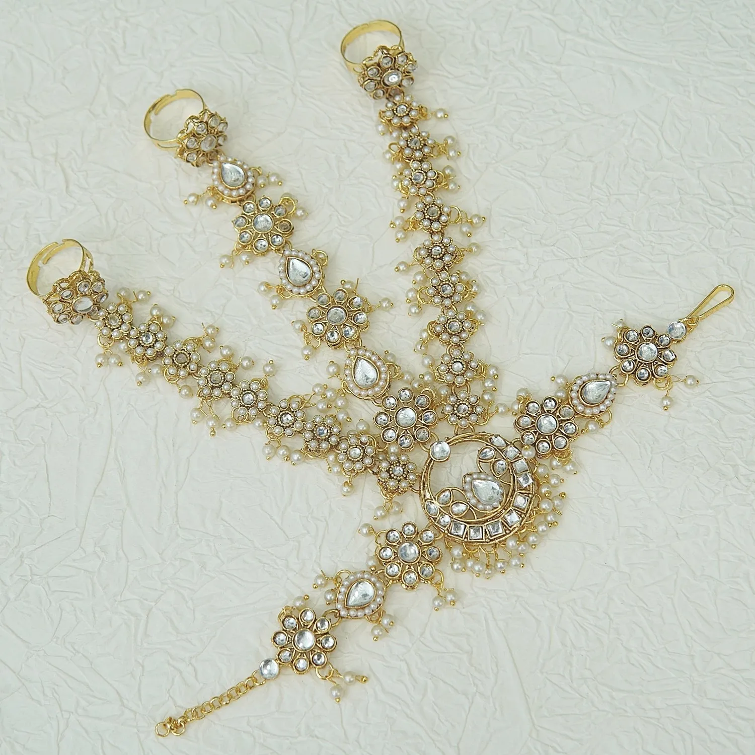 Kundan & Stones Teenja Bracelet