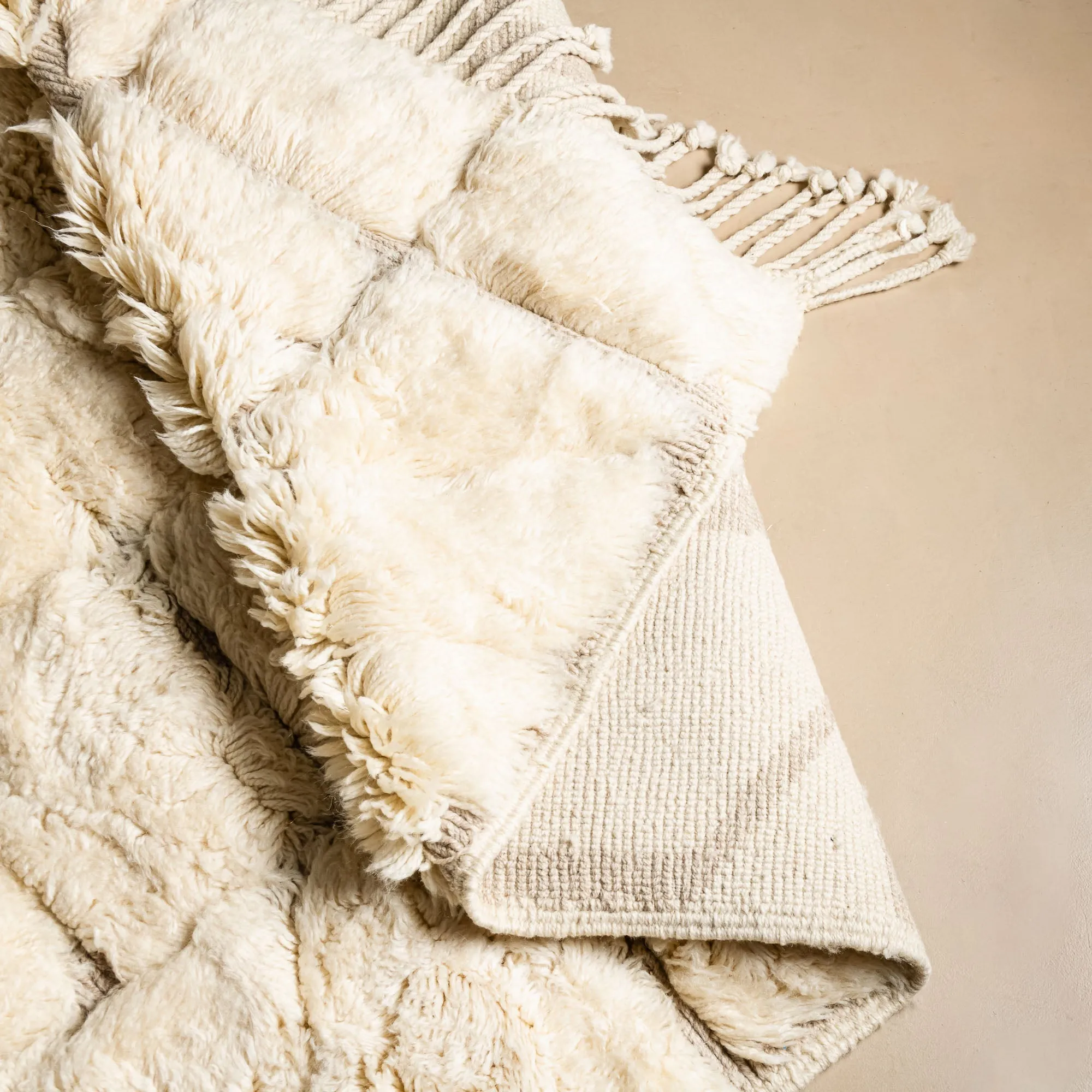 Labyrinthine Dreams - Luxury Shag Moroccan Rug