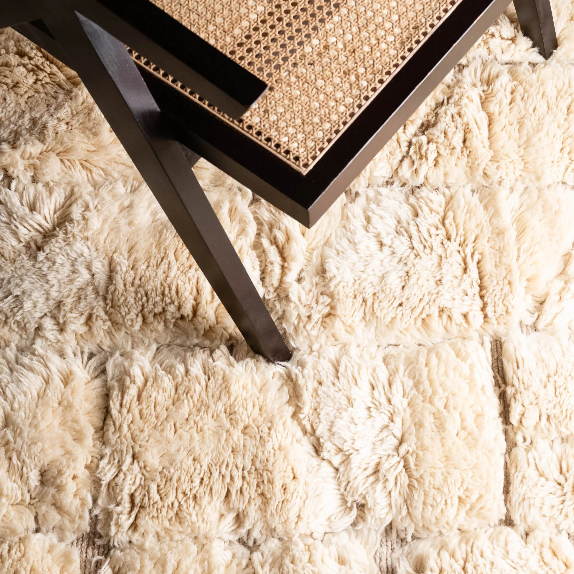 Labyrinthine Dreams - Luxury Shag Moroccan Rug
