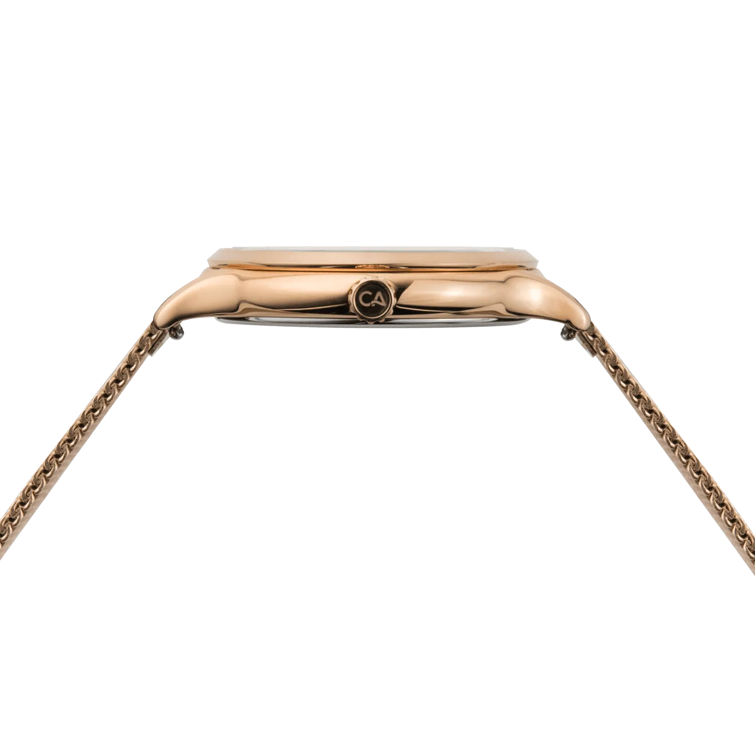 Laguna 34 Mesh Rose Gold White