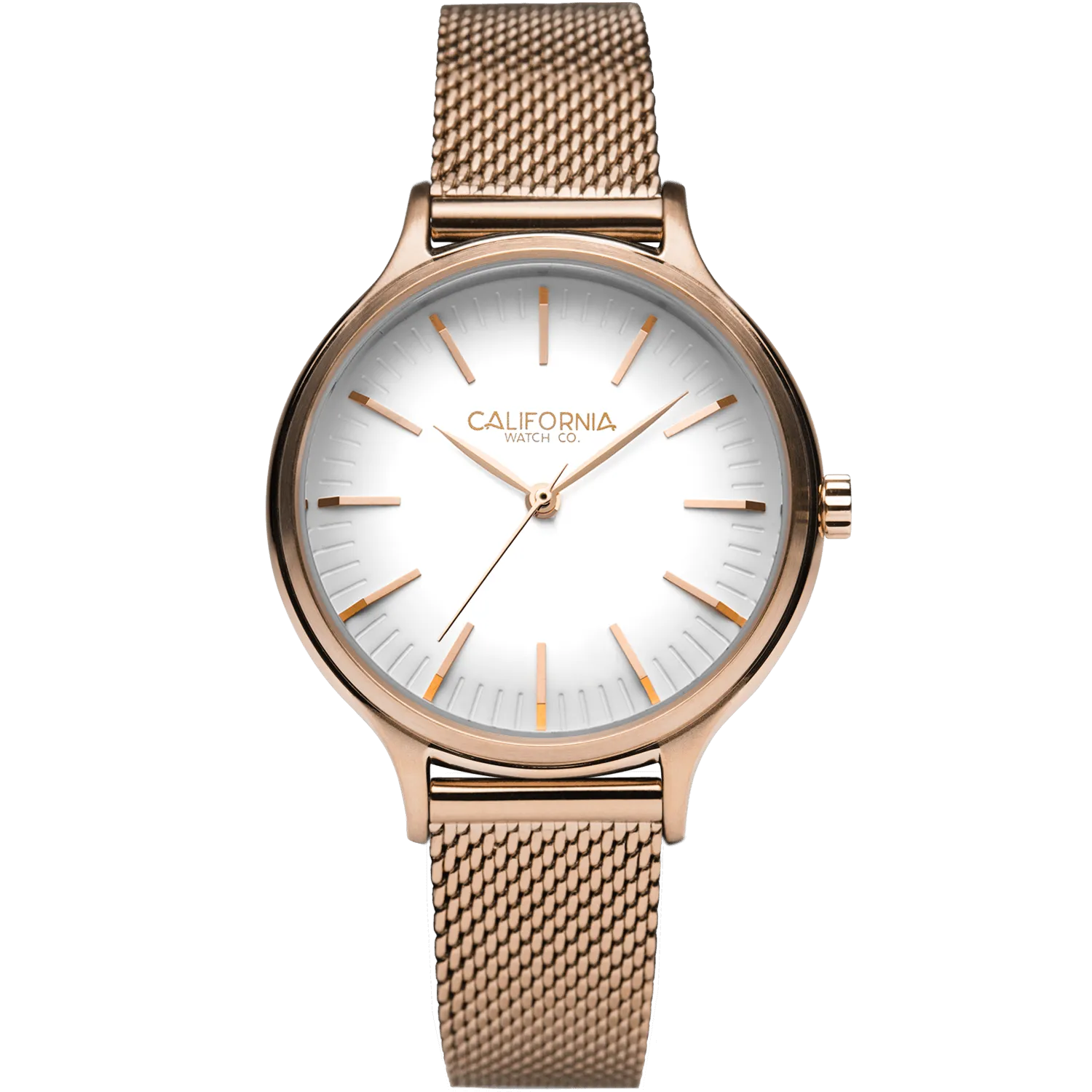 Laguna 34 Mesh Rose Gold White
