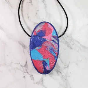Large Oval Pendant - Very Peri