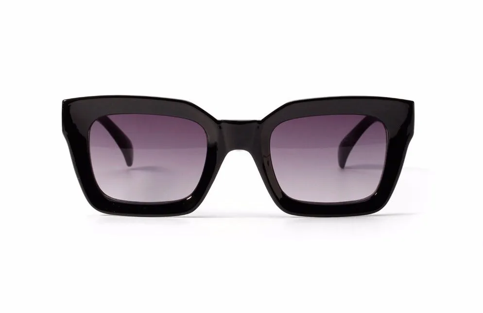 Lentes Acetato Vintage Retro Rectangular Diseñador Paris Peoples Tres Puntos