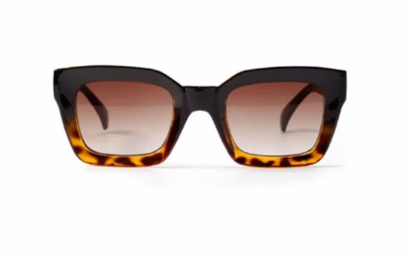 Lentes Acetato Vintage Retro Rectangular Diseñador Paris Peoples Tres Puntos