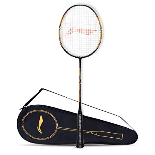 Li-Ning Turbo 99 Strung Carbon Fibre Racket With Free Full Cover