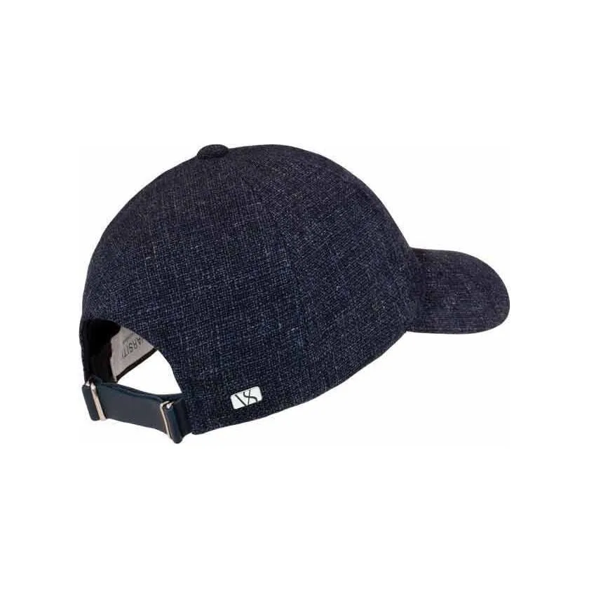 Linen Cap Navy Melange