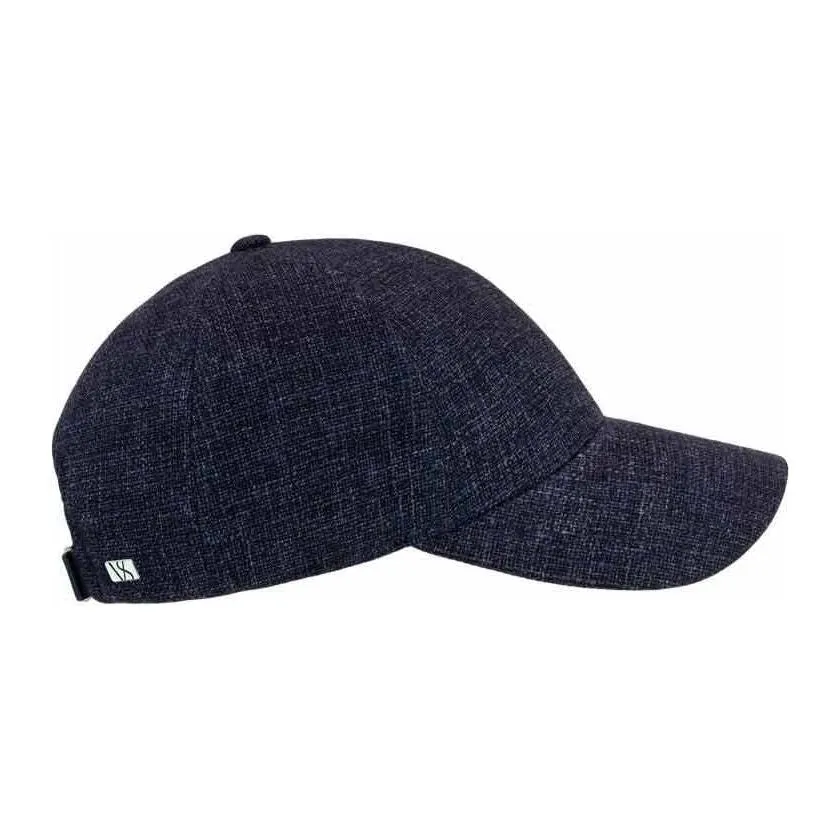 Linen Cap Navy Melange