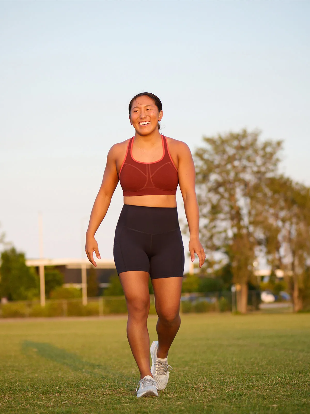 LOCKED   LOADED Sports Bra Rust