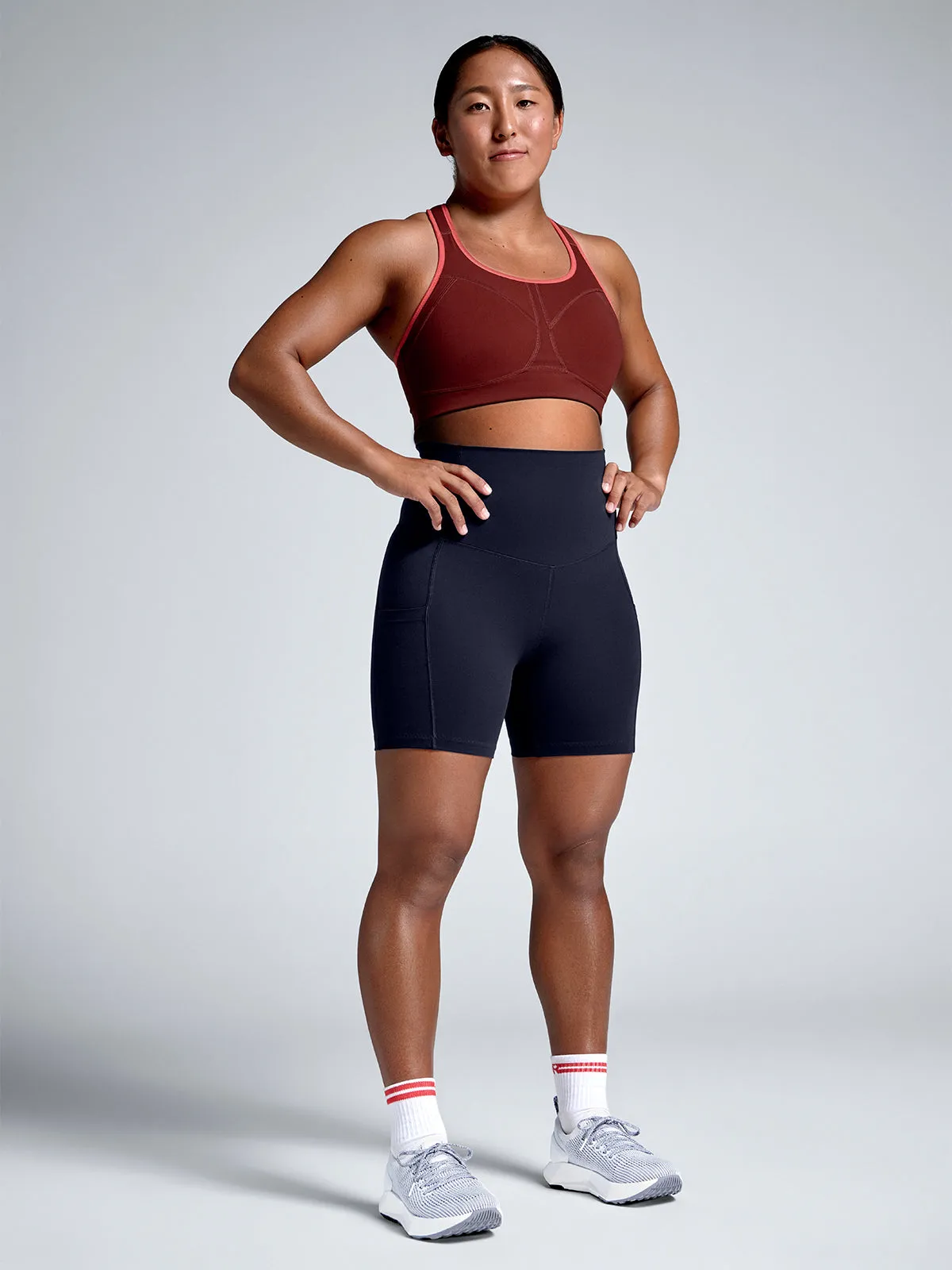 LOCKED   LOADED Sports Bra Rust