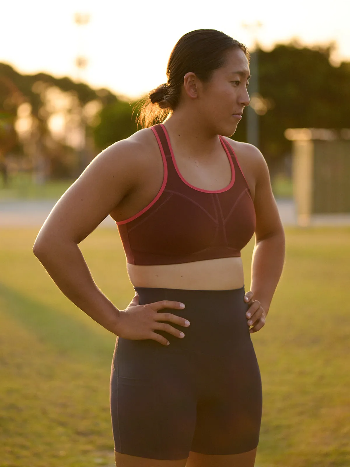 LOCKED   LOADED Sports Bra Rust