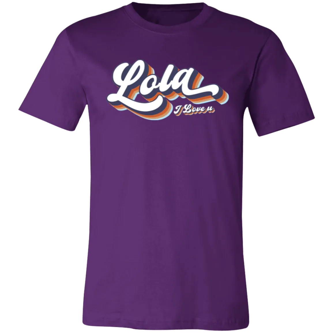 Lola I Love U Unisex Jersey T-Shirt