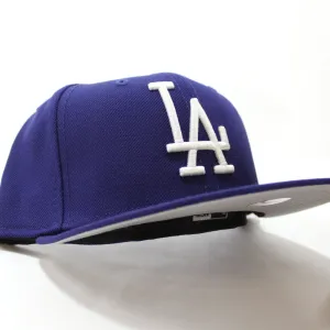 Los Angeles Dodgers 1958 New Era 59Fifty Fitted Hat (Blue Gray Under Brim)