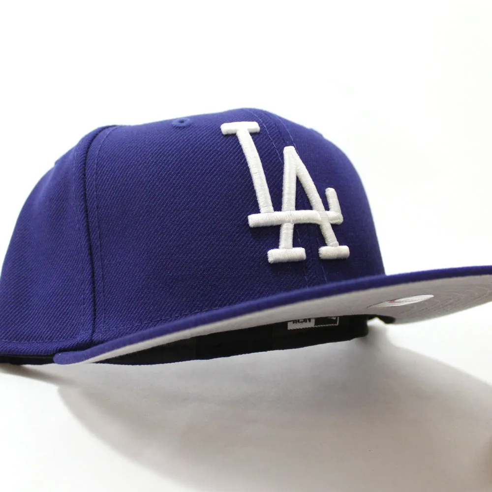 Los Angeles Dodgers 1958 New Era 59Fifty Fitted Hat (Blue Gray Under Brim)
