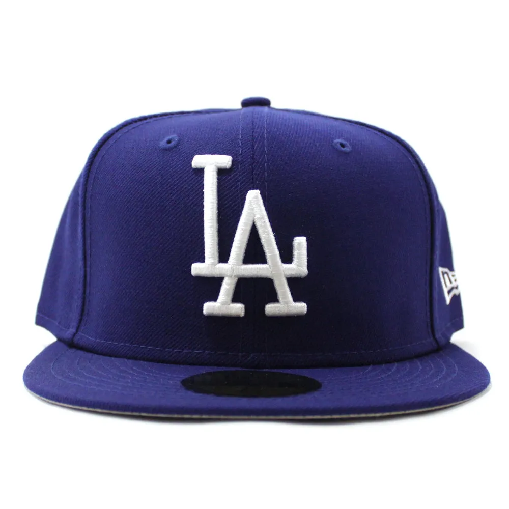 Los Angeles Dodgers 1958 New Era 59Fifty Fitted Hat (Blue Gray Under Brim)