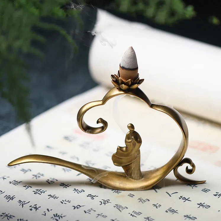Luxury Brass Incense Burner