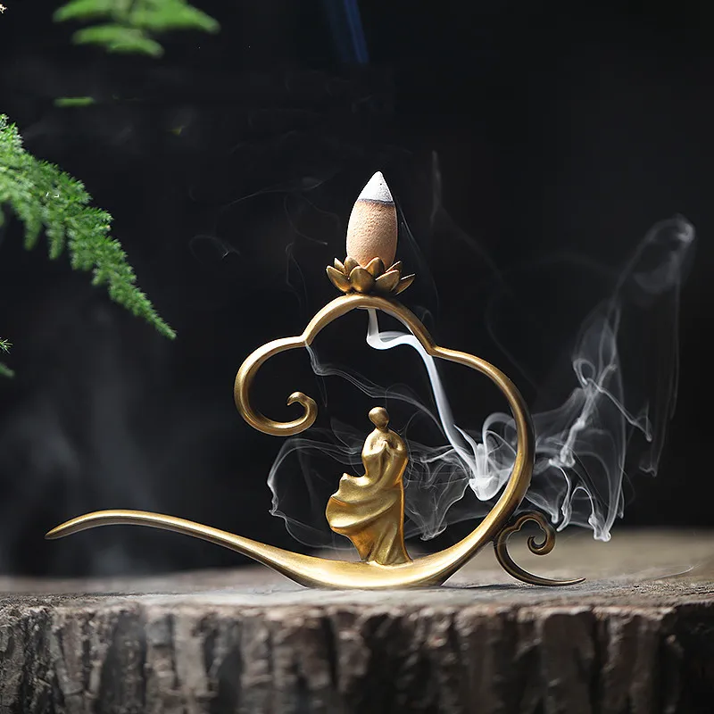 Luxury Brass Incense Burner