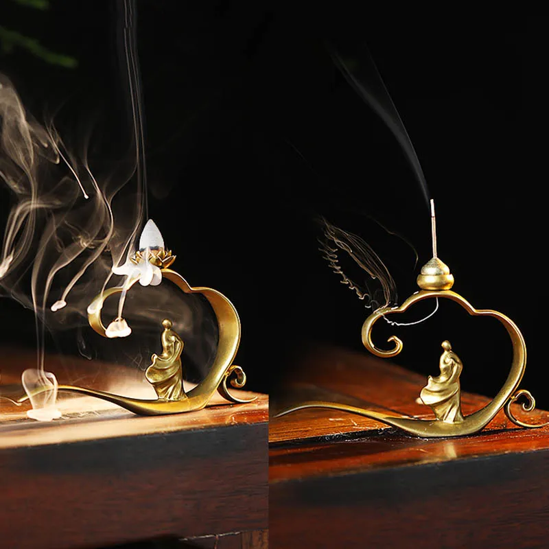 Luxury Brass Incense Burner